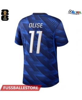 Günstige Frankreich Michael Olise #11 Heimtrikot WM 2026 Kurzarm